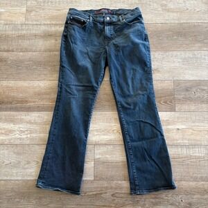 Lucky Brand Sweet Mid Rise Boot Women 16/33 R Blue Denim Mid-Rise Bootcut Jeans